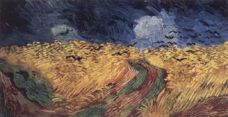 Vincent Van Gogh Wheatfield with Crows France oil painting art